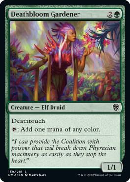 Deathbloom Gardener [Dominaria United] 159