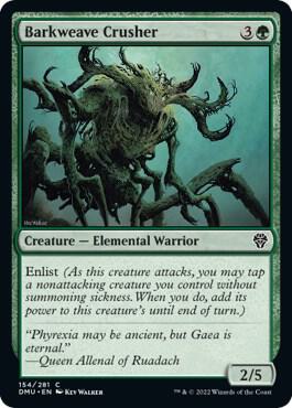 Barkweave Crusher [Dominaria United] 154