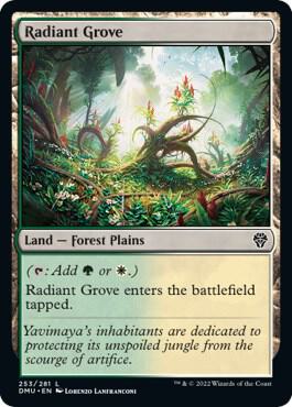 Radiant Grove [Dominaria United] 253