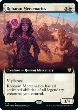 Robaran Mercenaries (Extended Art) [Commander: Dominaria United] 72