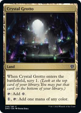 Crystal Grotto [Dominaria United] 246