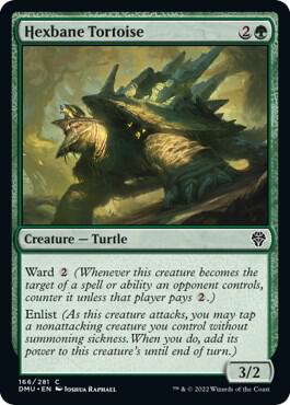 Hexbane Tortoise [Dominaria United] 166