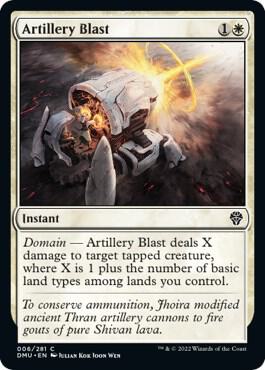 Artillery Blast [Dominaria United] 6