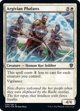 Argivian Phalanx [Dominaria United] 5