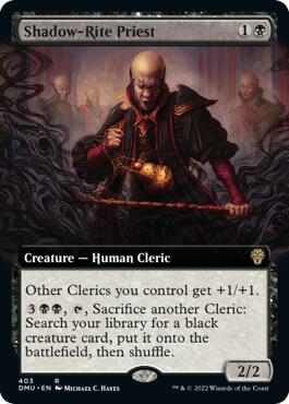 Shadow-Rite Priest (Extended Art) [Dominaria United] 403
