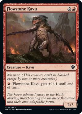 Flowstone Kavu [Dominaria United] 125