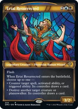 Ertai Resurrected (Textured Foil) [Dominaria United] 339