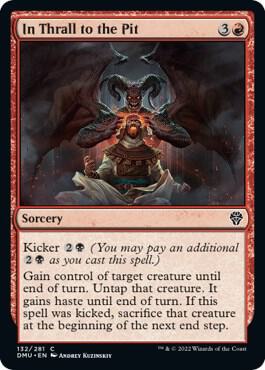 In Thrall to the Pit [Dominaria United] 132
