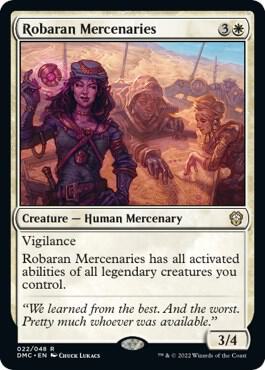 Robaran Mercenaries [Commander: Dominaria United] 22