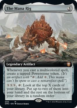 The Mana Rig (Extended Art) [Commander: Dominaria United] 80