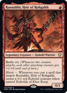 Rosnakht, Heir of Rohgahh [Commander: Dominaria United] 25