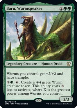 Baru, Wurmspeaker [Commander: Dominaria United] 26