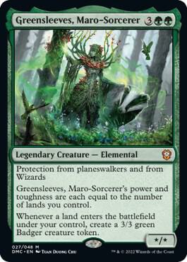 Greensleeves, Maro-Sorcerer [Commander: Dominaria United] 27