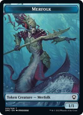 Merfolk Token [Commander: Dominaria United] 5