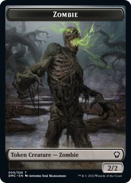 Zombie Token [Commander: Dominaria United] 9