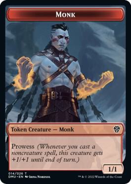 Monk Token [Dominaria United] 14