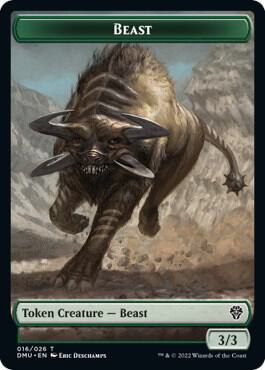 Beast Token [Dominaria United] 16