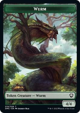 Wurm Token [Commander: Dominaria United] 19