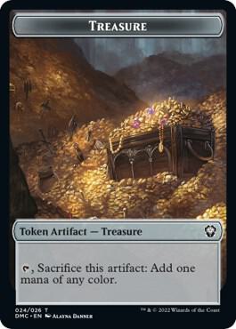 Treasure Token [Commander: Dominaria United] 24