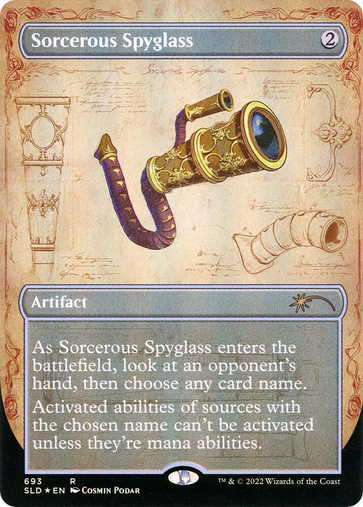 Sorcerous Spyglass (Borderless) [Secret Lair Drop Series] 693