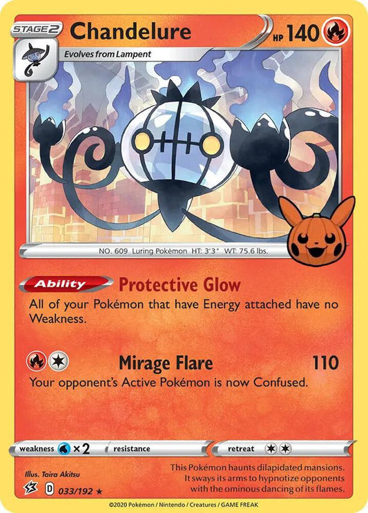 Chandelure [Trick or Trade BOOster Bundle] 033/192