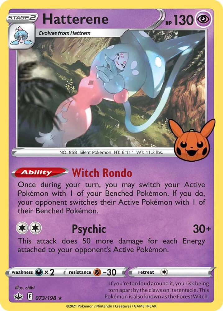 Hatterene [Trick or Trade BOOster Bundle] 073/198
