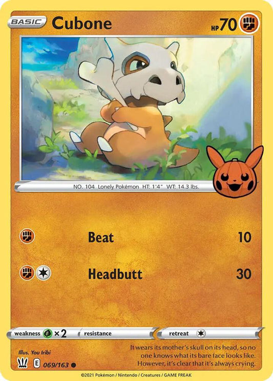Cubone [Trick or Trade BOOster Bundle] 069/163