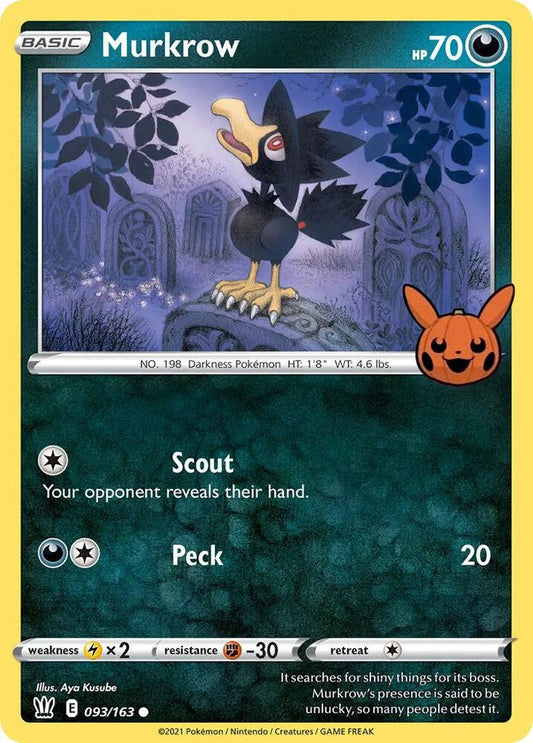 Murkrow [Trick or Trade BOOster Bundle] 093/163