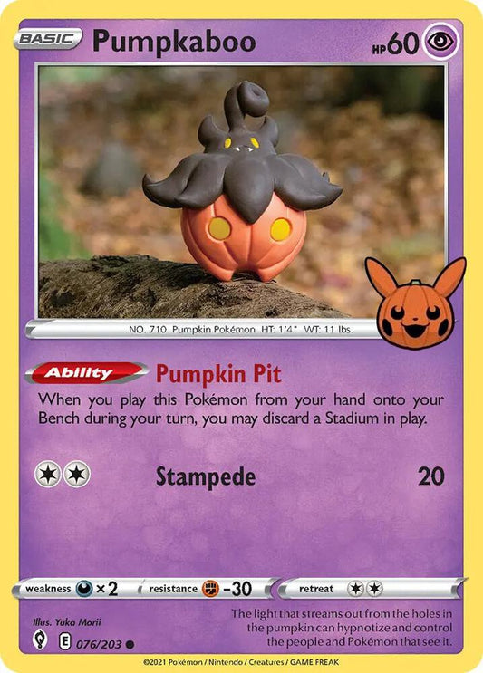 Pumpkaboo [Trick or Trade BOOster Bundle] 076/203