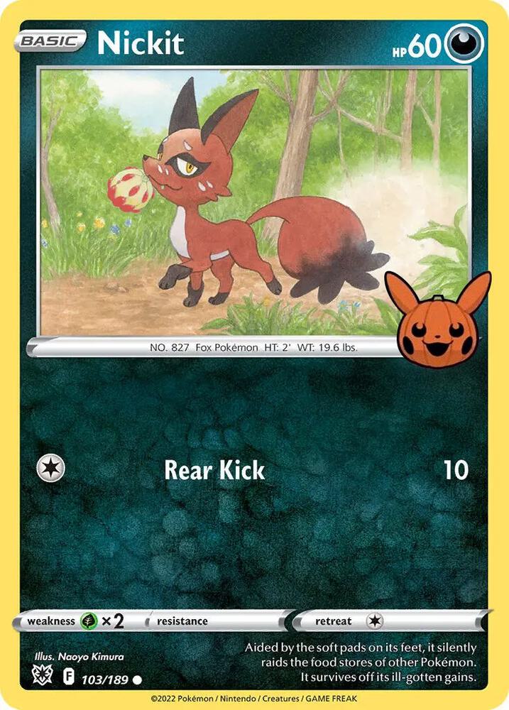 Nickit [Trick or Trade BOOster Bundle] 103/189