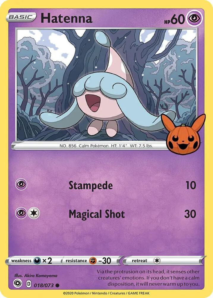 Hatenna [Trick or Trade BOOster Bundle] 018/073