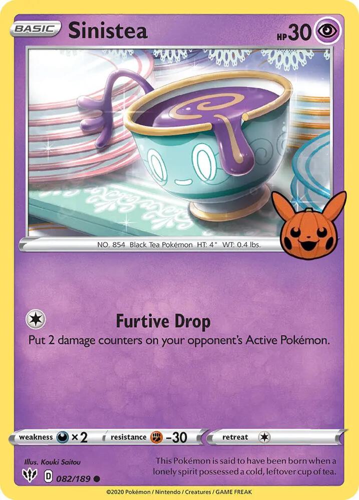 Sinistea [Trick or Trade BOOster Bundle] 082/189