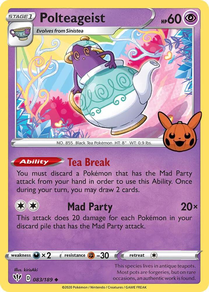Polteageist [Trick or Trade BOOster Bundle] 083/189