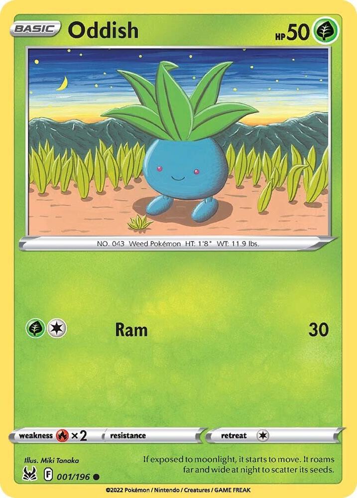 Oddish [SWSH11: Lost Origin] 001/196