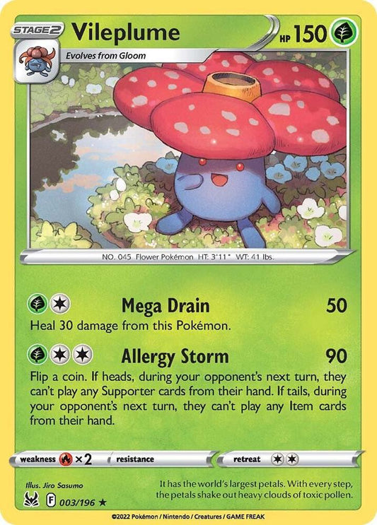 Vileplume [SWSH11: Lost Origin] 003/196
