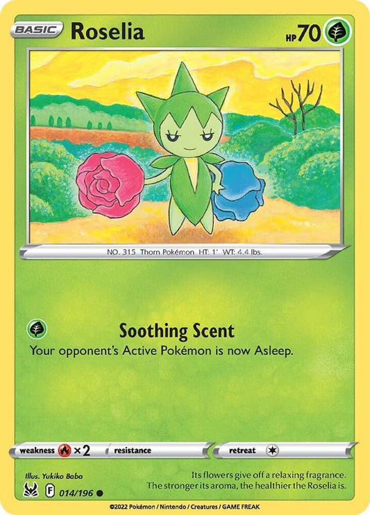 Roselia [SWSH11: Lost Origin] 014/196