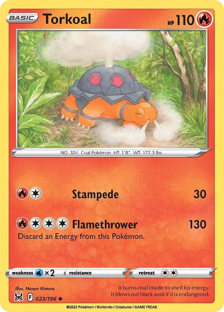 Torkoal [SWSH11: Lost Origin] 023/196