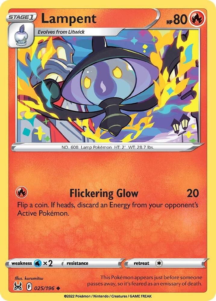 Lampent [SWSH11: Lost Origin] 025/196