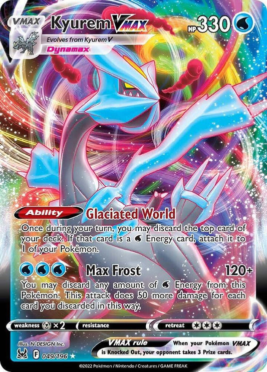 Kyurem VMAX [SWSH11: Lost Origin] 049/196