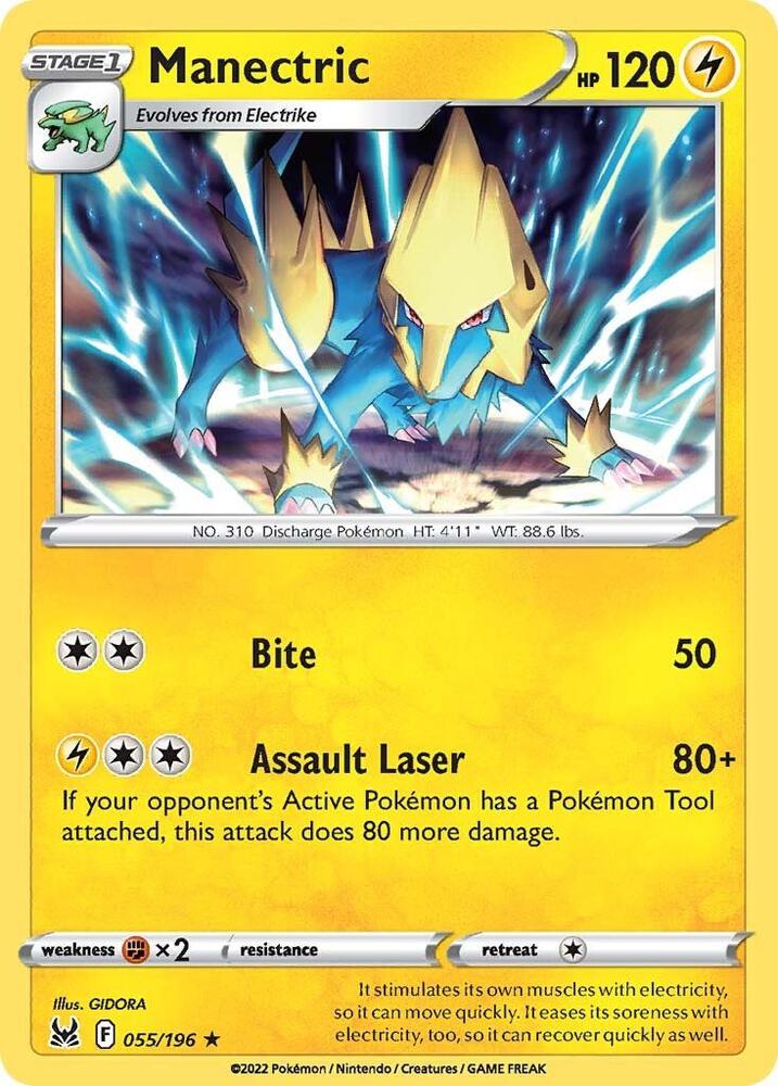 Manectric [SWSH11: Lost Origin] 055/196