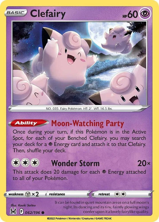 Clefairy [SWSH11: Lost Origin] 062/196