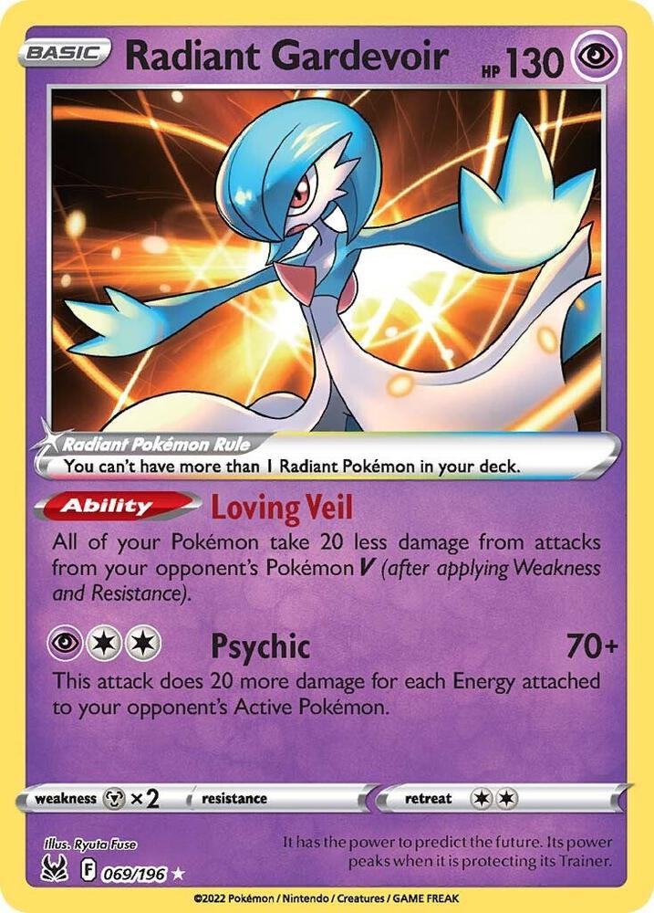 Radiant Gardevoir [SWSH11: Lost Origin] 069/196