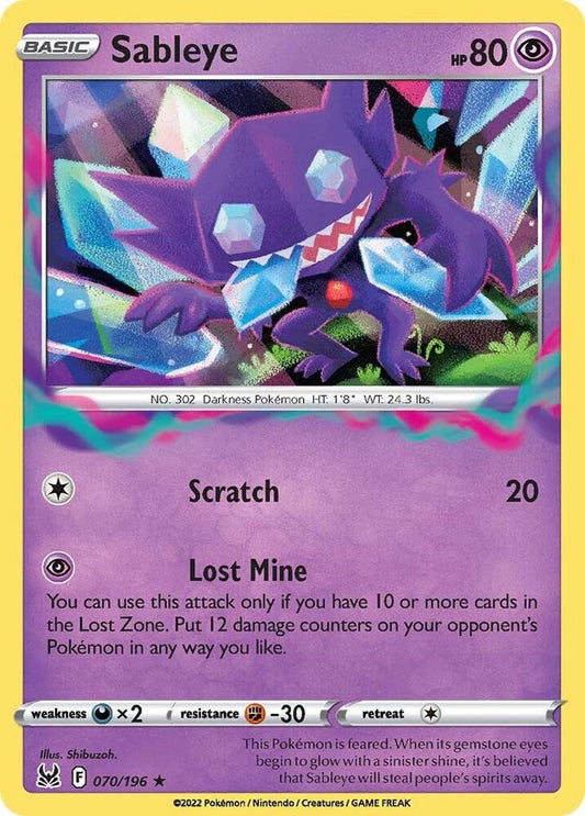 Sableye [SWSH11: Lost Origin] 070/196
