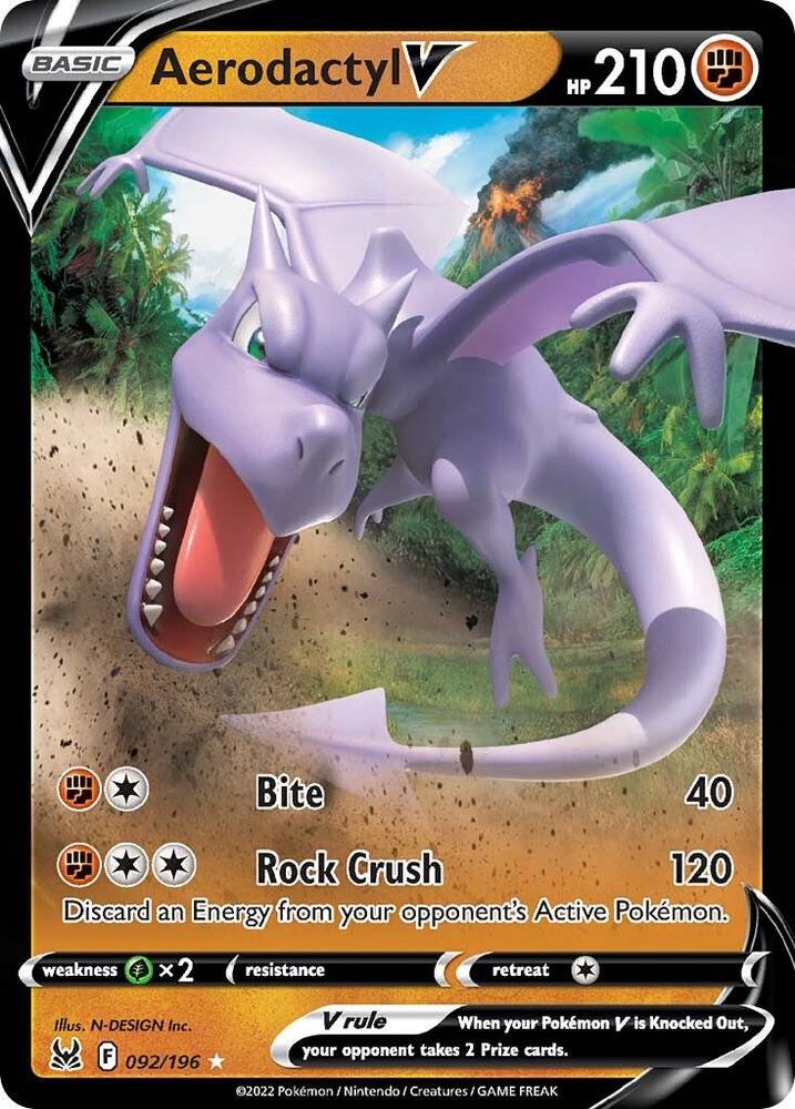 Aerodactyl V [SWSH11: Lost Origin] 092/196