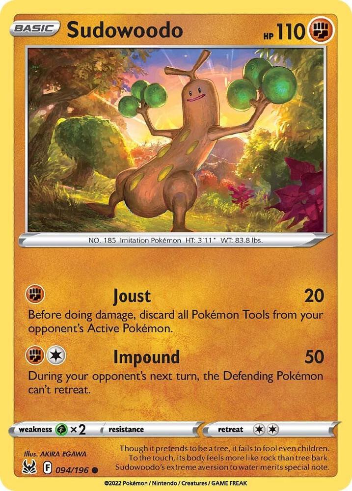 Sudowoodo [SWSH11: Lost Origin] 094/196