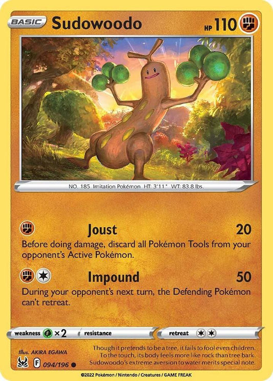 Sudowoodo [SWSH11: Lost Origin] 094/196