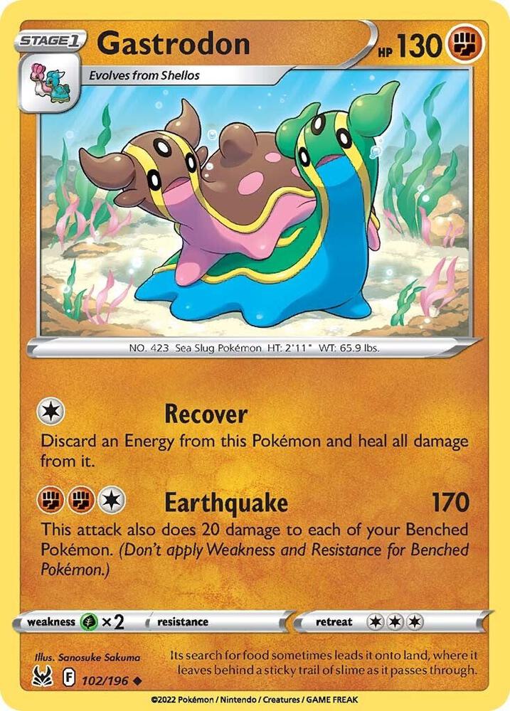 Gastrodon [SWSH11: Lost Origin] 102/196