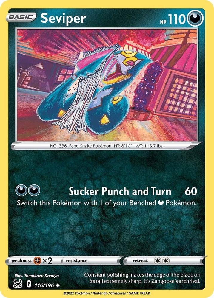 Seviper [SWSH11: Lost Origin] 116/196