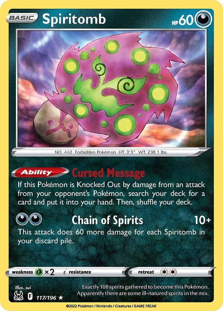 Spiritomb [SWSH11: Lost Origin] 117/196