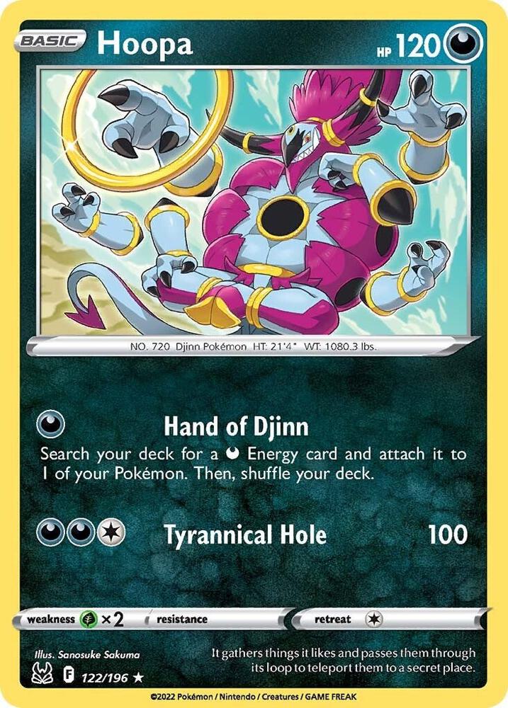 Hoopa [SWSH11: Lost Origin] 122/196